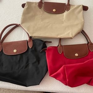 Longchamp Les Pliages Type “S” size in 3 Different Colors!!!